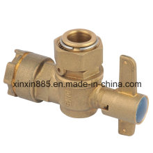 Lockable Brass Angle Ball Valve